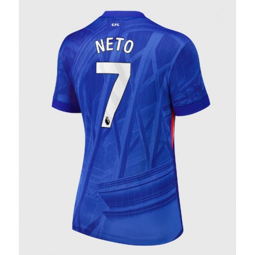 Maglia Calcio Chelsea Pedro Neto #7 Prima Divisa Donna 2025-26 Manica Corta